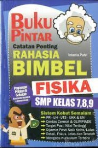 Image of buku pintar catatan penting rahasia bimbel