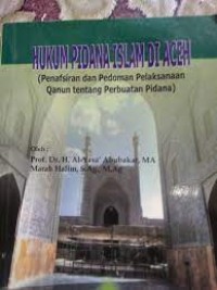 Image of hukum pidana islam di aceh