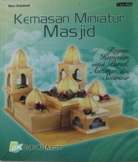 Image of Kemasan Minatur Masjid