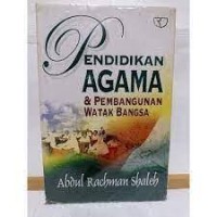 Image of pendidikan agama & pembangunan watak bangsa